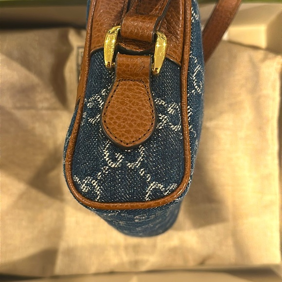 Authentic Gucci Denim Crossbody bag - Picture 9 of 9